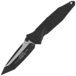 Microtech Socom Elite T/E-M Knife Black Tactical Aluminum, Black M390 by Tony Marfione (161-1T)