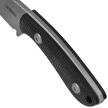 Kubey Bloom Knife Black Coarse Micarta, Beadblasted 14C28N by Scott Halpern (KU411A)