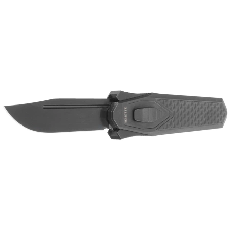 Nóż grawitacyjny Remette Swordfish Black DLC Titanium / Red Blue Carbon Fiber, Black DLC M390 (ZL101B5)