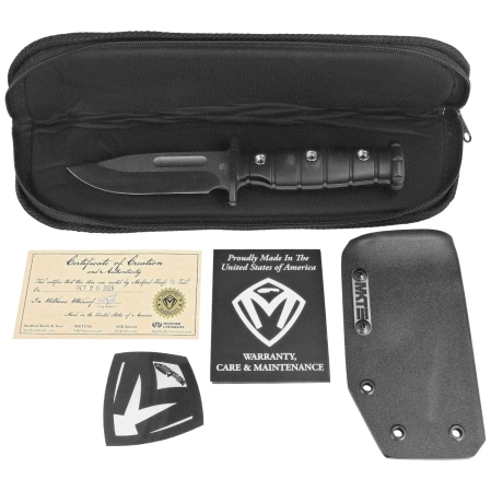 Nóż Medford Luke Airman PS Tumbled, Black G10, Std HW, Tumbled 3V (MK2173TQ-08KB-SPQ3-Q4)