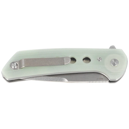 Nóż składany Reate PL-XF-7 Jade G10, Stonewashed Nitro-V
