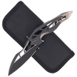 WE Knife Arrakis Champagne Ti / CF, Black M390 by Elijah Isham (906CF-B MYSTERY BOX)