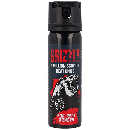 Zestaw 2x gaz pieprzowy Sharg Grizzly Gel 4mln SHU, 26.4% OC 63ml i 2x Chusteczka Dekontaminacyjna (13063-C)