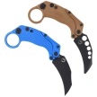 Reate EXO-K Gravity Karambit Knife Blue Aluminium, Black PVD N690 (EXO-K BLU.PVD)