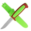 Mora Basic 511 (C) Knife Ivy Green / Dala Red Polimer, Satin C100S Carbon