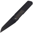 Civivi Knife Ki-V Plus Carbon Fiber / Black G10, Black Stonewashed Nitro-V by Ostap Hel (C20005B-3)