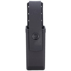 ESP Double-Stack 9 mm / .40 Magazine Pouch with Metal Clip and Safety Strap, Black (MH-64-S)