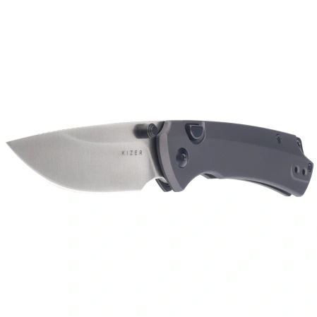 Nóż składany Kizer T1 BD Gray Aluminium Satin Elmax by Uli Hennicke (Ki3490.2BDA1)