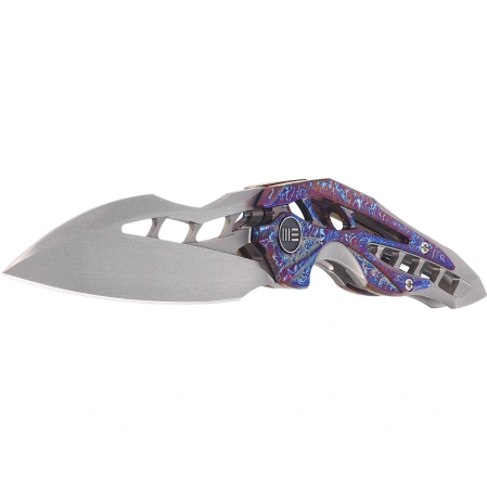 WeKnife Arrakis LE Gray / Flamed Titanium, Hand Rubbed Satin Vanax by Elijah Isham (906K)