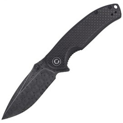 Nóż składany CIVIVI Pintail Twill Carbon Fiber / Black G10, Black Damascus (C2020DS-1)