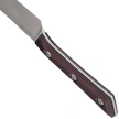 Nóż kuchenny Microtech Utility Black Cherry G10, Stonewashed MK390 (3400-10BC)
