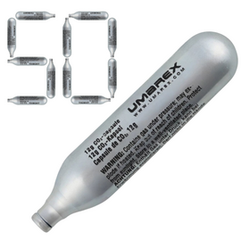 Umarex CO₂ 12g Power Cartridge, CO₂ Supply Capsule (4.1685)