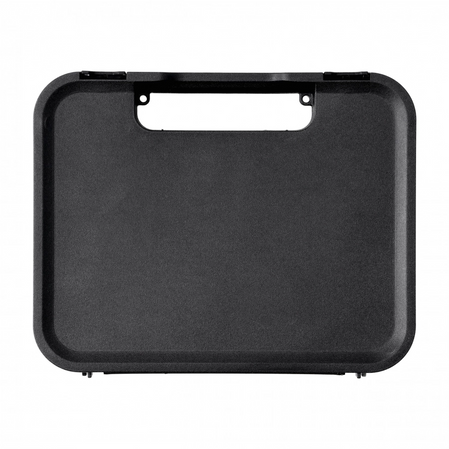 Megaline Pistol Case 24.5 x 17.8 x 3.9 cm – Black with Black Latches (601/0000)