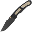 Kizer Feweed XL Knife Black Titanium / Gold Aluminum, Matte DLC Ultra S90V by Vu Huynh Nam Anh (Ki4694A1)