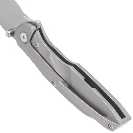 Nóż składany Remette RT-Cool Whale Gray Titanium, Pearlescent M390 (RTCL-T1)