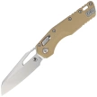Microtech MSI S/E Knife Tan Fluted G10, Stonewashed M390MK by Tony Marfione (210-10FLGTTA)