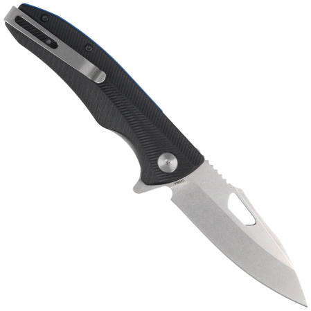 ASP Police Duty Knife Black G10, Stonewashed AUS-8 (55722)