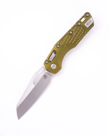 Nóż składany Microtech MSI S/E OD Green Frag Aluminium, Stonewashed M390MK by Tony Marfione (210-10FROD)