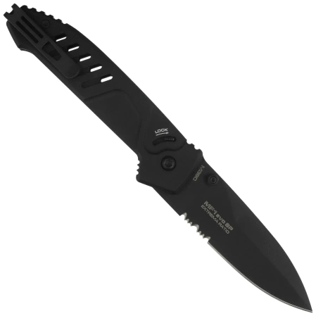Extrema Ratio MF1 EVO SP Knife Black Aluminum, Black DLC M390 (04.1000.0233/M3/BLK/BLK)