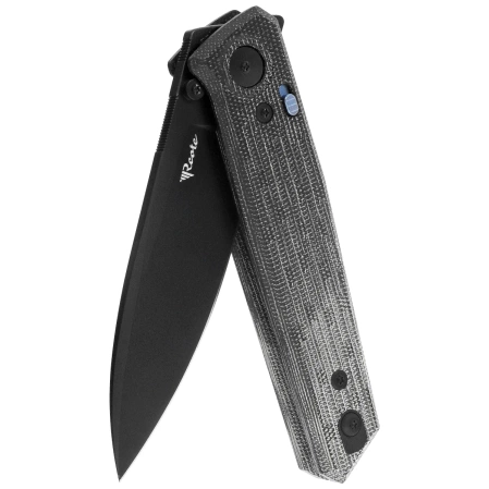 Nóż składany Reate PL-6 Black Micarta, Black PVD Nitro-V (PL-6 BKM PVD)