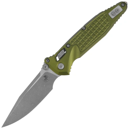 Nóż składany Microtech Socom Ram-Lok S/P-M OD Green Frag Aluminum, Apocalyptic M390MK by Tony Marfione (160RL-10APFROD)