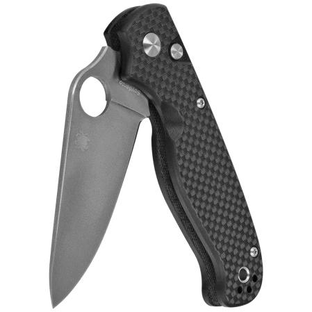 Nóż składany Spyderco ButtonUp Carbon Fiber, Satin 8Cr13MoV by Eric Glesser (C275CFP)