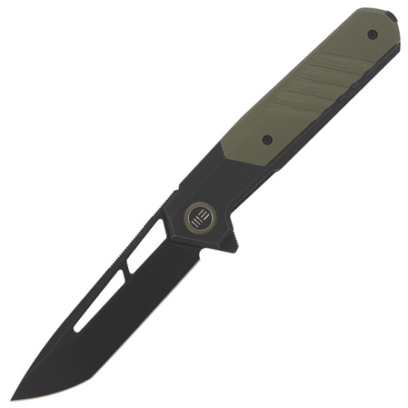 WE Knife Arsenal Black Titanium/Green G-10, Black Stonewashed (WE20073-2)