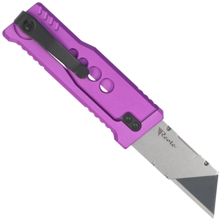 Nóż grawitacyjny Reate EXO-U V2 Purple Speedhole Aluminum, Stainless Steel