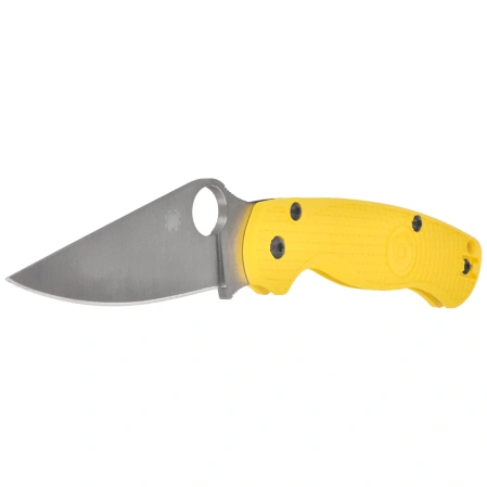Nóż składany Spyderco Para Military 2 Lightweight Salt Yellow FRN, Satin MagnaCut by Sal and Eric Glesser (C81PYL2)