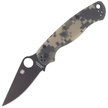 Nóż składany Spyderco Para Military 2 Digital Camo G10, Black DLC CPM S45VN by Sal, Eric Glesser (C81GPCMOBK2)