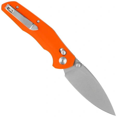 Nóż składany Bestechman Ronan Orange G10, Stonewashed 14C28N (BMK02F)