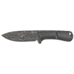 Civivi Knife Mini Elementum Fixed Dark Green Micarta, Damascus (C23010-DS1)