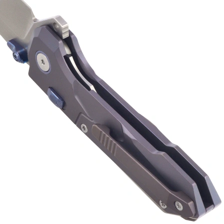 Remette Cosmic Knife Blue Titanium, Pearlescent M390 (RTCO-TB)
