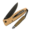 M-Tac knife lanyard Cuboid Skull Black/Coyote paracord (10285205)