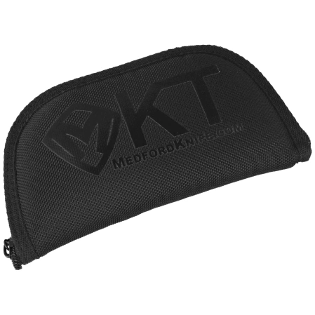 Medford USMC FF Knife Tumbled Titanium, Bronze HW, Std Clip, Tumbled S90V by Greg Medford (MK2049TQ-01TM-T1CS-PT)