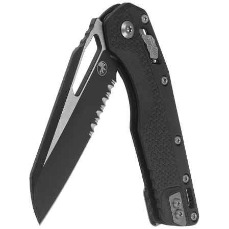 Nóż składany Microtech MSI S/E Black Tri-Grip Polymer, Black P/S M390MK by Tony Marfione (210T-2PMBK)