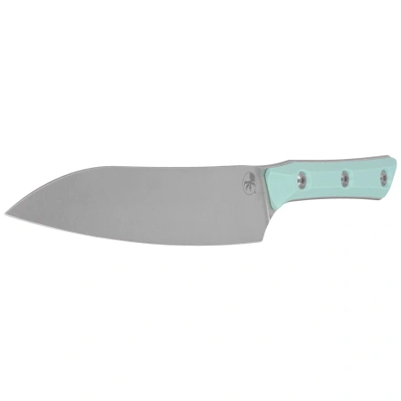 Microtech Utility Kitchen Knife Caribbean Blue G10, Stonewashed M390MK (3400-10CA)