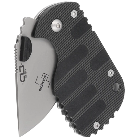 Böker Plus Subcom 2.0 Black Zytel, Satin D2 by Chad Los Banos (01BO525)