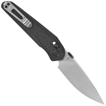 Nóż składany Bestech Mothus CarbonTex G10, Stonewashed 14C28N by Kombou (BG67A)