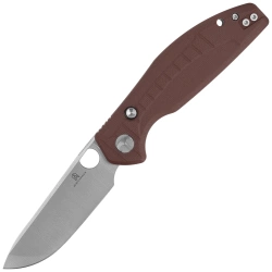 Nóż składany Bestechman Angry Owl Brown G10, Satin/Stonewashed D2 by Keanu Alfaro (BMK12D-1)