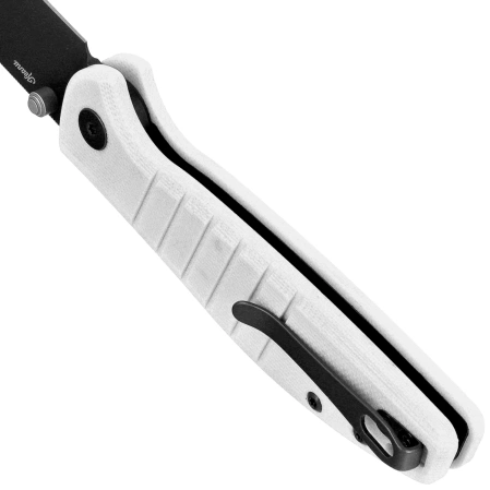 Nóż składany Bestechman Goodboy Jr. White G10, Black PVD D2 by Keanu Alfaro (BMK10I)