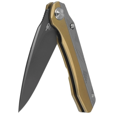 Nóż składany Bestech Wet Nellie Bronze/Gray Titanium, Grey PVD MagnaCut by Grzegorz Grabarski (BT2505D)