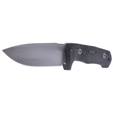 Nóż LionSteel Tactical Black Micarta, Satin Niolox by Molletta (T5 MI)