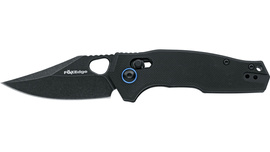 Nóż składany FoxEdge Crew Black G10, Black Stonewashed PTFE 9Cr14Mov (FE-039 G10B)