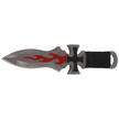 Martinez Albainox Black Cross Set 3pcs Throwing Knives (31884)
