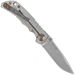 Spartan Blades  Harsey Folder ''Marching Spartans'' Titanium, Stonewashed MagnaCut