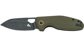 Nóż składany BlackFox Puffy OD Green G10, Black Stonewashed 10Cr15CoMov (BF-786 G10OD)