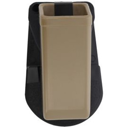 Ładownica ESP na dwurzędowy magazynek 9 mm / .40 z obrotowym mocowaniem ESP Paddle, khaki (MH-24 KH)