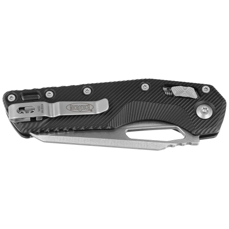Nóż składany Microtech MSI S/E Black Fluted Aluminium, Stonewashed M390MK by Tony Marfione (210-10FL)
