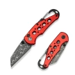 Nóż składany Civivi Pragma Red Aluminium, Damascus (C23062B-DS1)